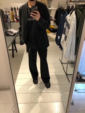 「KETO（ケト）のアイテム」を使った、takaya  ogawaさん（メンズ・172cm）の春コーディネート