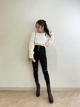 TOMOKA  さん（レディース・156cm）の冬コーディネート