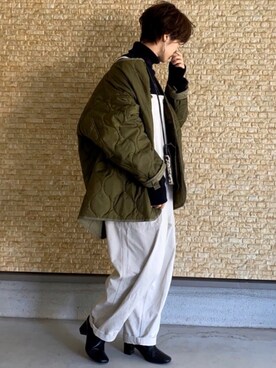 noriさん（レディース・159cm）の冬コーディネート