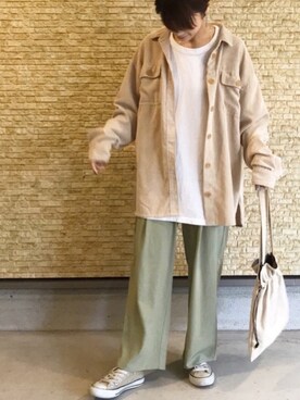 「シャーベットカラー」｜noriさん（レディース・159cm）の冬コーディネート