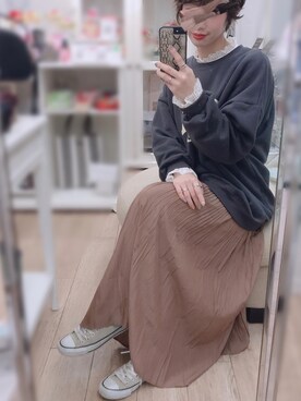 noriさん（レディース・159cm）の冬コーディネート