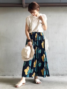 noriさん（レディース・159cm）の夏コーディネート