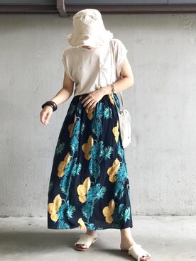 noriさん（レディース・159cm）の夏コーディネート