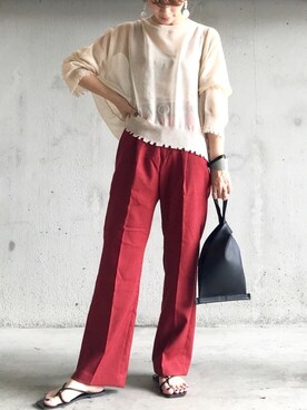 noriさん（レディース・159cm）の夏コーディネート