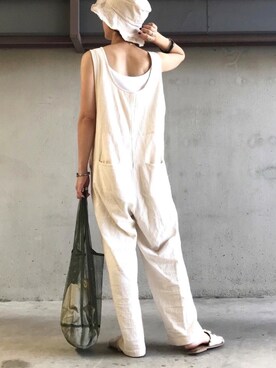 noriさん（レディース・159cm）の夏コーディネート