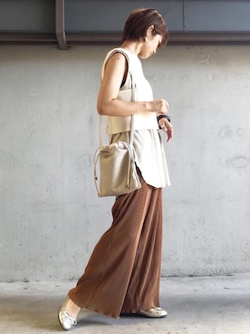 noriさん（レディース・159cm）の夏コーディネート