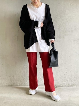 noriさん（レディース・159cm）の冬コーディネート