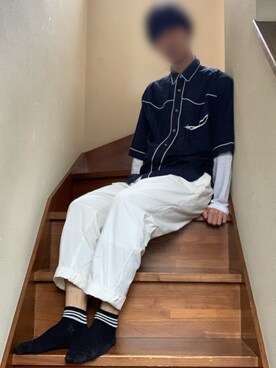 こうさん(メンズ・172cm)の春コーディネート