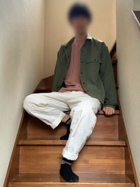こうさん（メンズ・172cm）の春コーディネート
