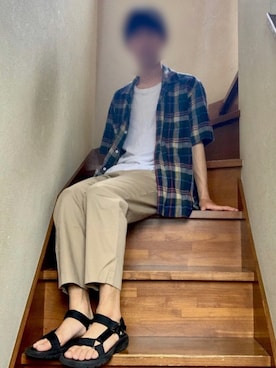 こうさん(メンズ・172cm)の春コーディネート