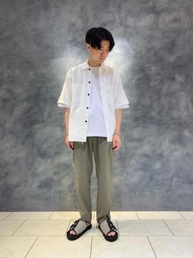 「ベーシック/トラッド」｜11511khさん（メンズ・177cm）の夏コーディネート