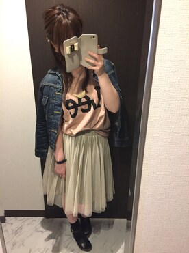 ゆいむさん（レディース・157cm）の春コーディネート