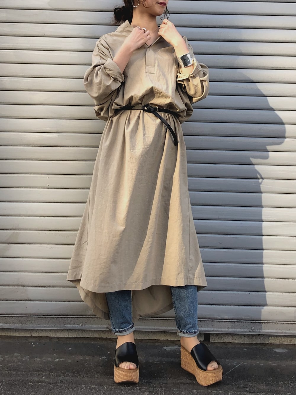 ETRE TOKYO（エトレトウキョウ）の「クリフカットコルクソールサンダル  