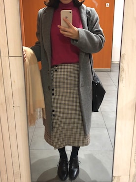 さんりおさん（レディース・149cm）の冬コーディネート