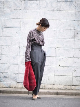 「ootd」｜nanoPR takasakiさん（レディース・155cm）の秋コーディネート