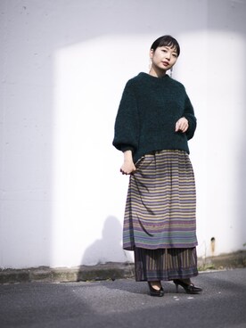 nanoPR takasakiさん（レディース・155cm）の秋コーディネート