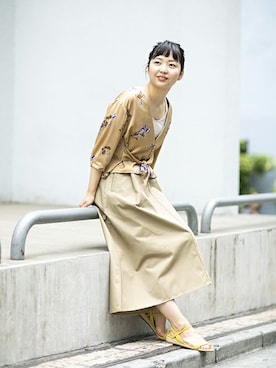 nanoPR takasakiさん(レディース・155cm)の夏コーディネート