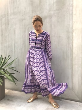 「NE QUITTEZ PAS!（ヌキテパ）のアイテム」を使った、nanoPR takasakiさん（レディース・155cm）の春コーディネート