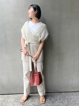 nanoPR takasakiさん（レディース・155cm）の夏コーディネート