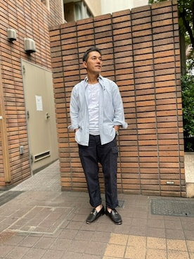 Penguin by Munsingwearさん（メンズ・168cm）の春コーディネート