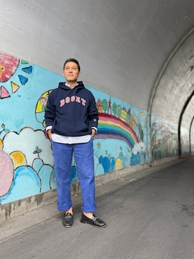 Penguin by Munsingwearさん（メンズ・168cm）の秋コーディネート