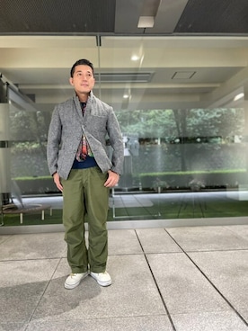 Penguin by Munsingwearさん（メンズ・168cm）の秋コーディネート