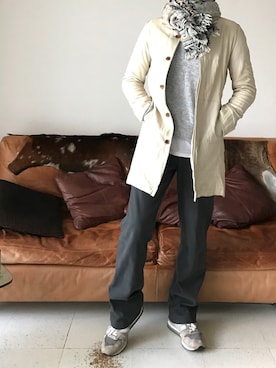 nouvelle Ark  樋口蒼馬さん（メンズ・177cm）の冬コーディネート