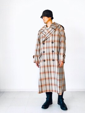 オーバーサイズコート のメンズ人気ファッションコーディネート Wear
