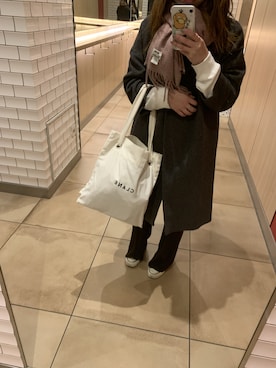 momoさん（レディース・162cm）の冬コーディネート