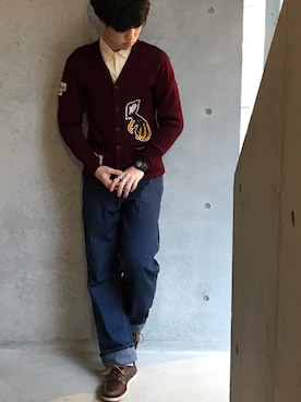 「アイテム（腕時計）」を使った、kaiさん（メンズ・176cm・20代）の冬コーディネート