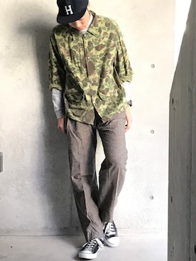 「STEPHAN SCHNEIDER（ステファンシュナイダー）のアイテム」を使った、kaiさん（メンズ・176cm）の冬コーディネート