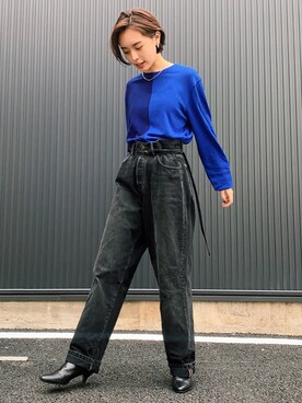 迪花さんの（CARVEN | カルヴェン）を使ったコーディネート