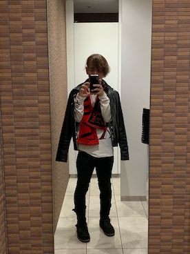 「abcd（ナシ）のアイテム（ジャケット/アウター）」を使った、kou198402さん（メンズ・160cm）の夏コーディネート