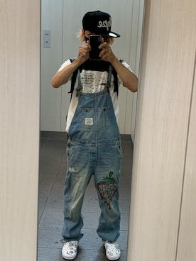 「JAM（ジャム）のアイテム（サロペット/オーバーオール）」を使った、kou198402さん（メンズ・160cm）の秋コーディネート