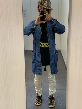 「HYDE（ハイド）のアイテム」を使った、kou198402さん（メンズ・160cm）の秋コーディネート