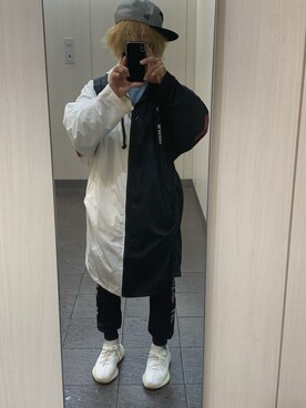 「スポーツミックス」｜「アイテム（サロペット/オーバーオール）」を使った、kou198402さん（メンズ・160cm）の秋コーディネート