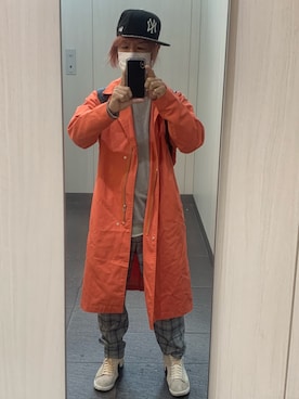 「URBAN RESEARCH Sonny Label（アーバンリサーチサニーレーベル）のアイテム（トレンチコート）」を使った、kou198402さん（メンズ・160cm）の秋コーディネート