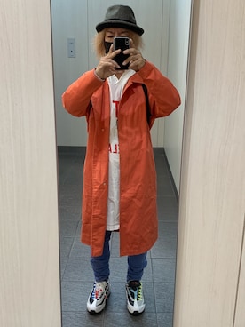 「URBAN RESEARCH Sonny Label（アーバンリサーチサニーレーベル）のアイテム（トレンチコート）」を使った、kou198402さん（メンズ・160cm）の秋コーディネート