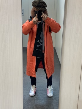 「URBAN RESEARCH Sonny Label（アーバンリサーチサニーレーベル）のアイテム（トレンチコート）」を使った、kou198402さん（メンズ・160cm）の冬コーディネート