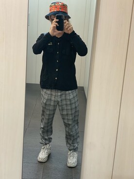 「URBAN RESEARCH Sonny Label（アーバンリサーチサニーレーベル）のアイテム（スウェットパンツ）」を使った、kou198402さん（メンズ・160cm）の春コーディネート