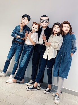 「salad（サラダ）のアイテム」を使った、Fishballさん（レディース・165cm）の秋コーディネート