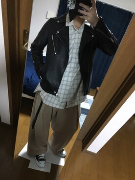 しゅうさん（メンズ・165cm）の春コーディネート