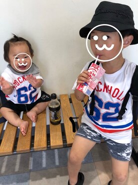 seNa&i,さん（キッズ・110cm）の夏コーディネート