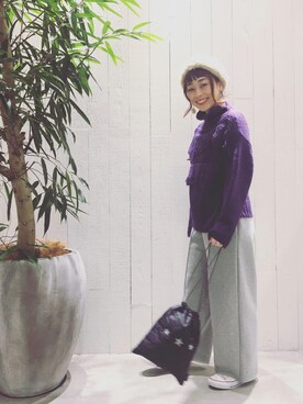 ぱんださん（レディース・158cm）の冬コーディネート