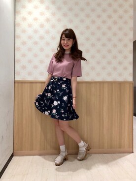 マジェスティックレゴンルミネ大宮店スタッフさん（レディース・157cm）の春コーディネート