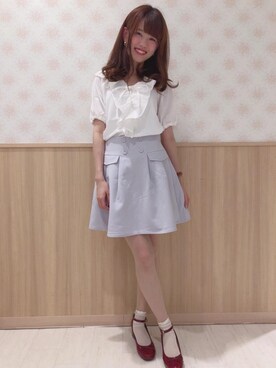 マジェスティックレゴンルミネ大宮店スタッフさん(レディース・161cm)の夏コーディネート