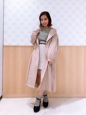 マジェスティックレゴンルミネ大宮店スタッフさん（レディース・153cm）の冬コーディネート