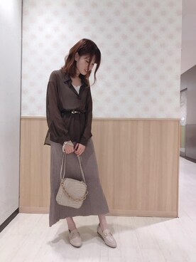 マジェスティックレゴンルミネ大宮店スタッフさん（レディース・161cm）の夏コーディネート