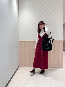 マジェスティックレゴンルミネ大宮店スタッフさん(レディース・158cm)の秋コーディネート