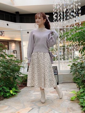 マジェスティックレゴンルミネ大宮店スタッフさん（レディース・160cm）の秋コーディネート